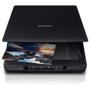 Epson Perfection V39II Flatbed Photo & Document Scanner | High Resolution Home & Office Scanner